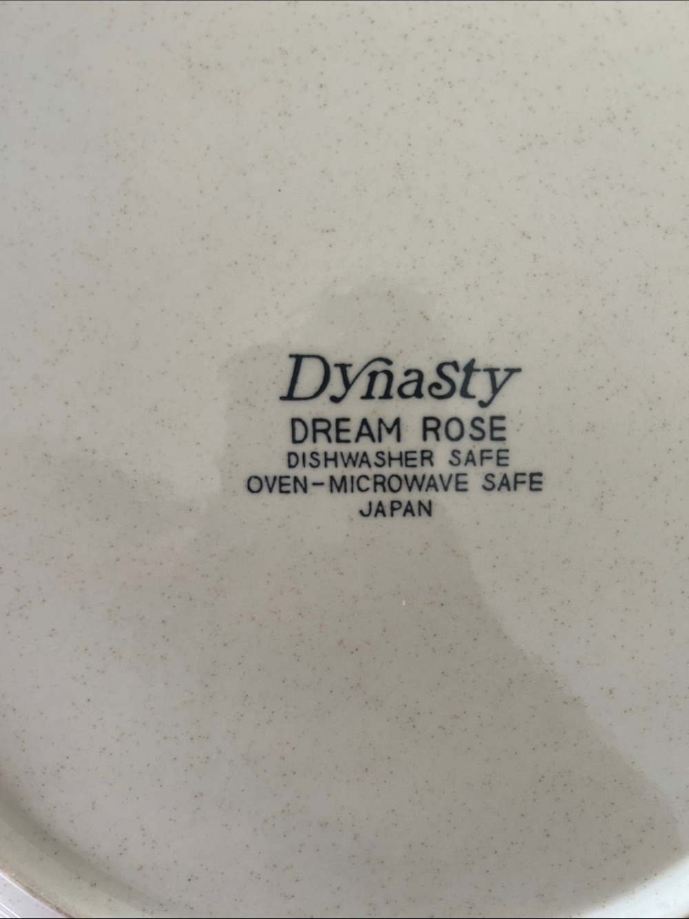 Vintage Dynasty Dream rose floral Dinnerware set of 4 - Picture 5 of 5